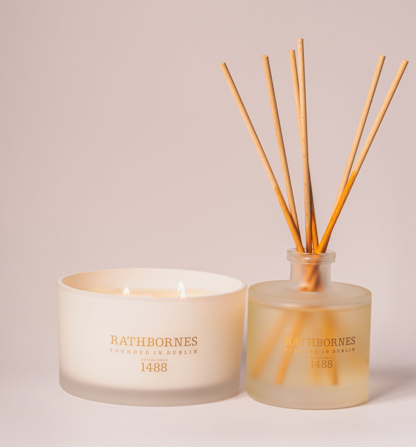 Dublin Tea Rose, Oud & Patchouli Scented Reed Diffuser